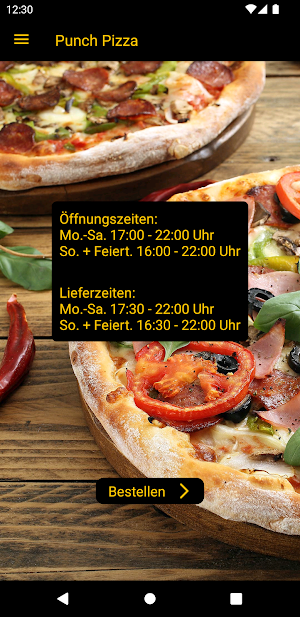 Punch Pizza Screenshot 1