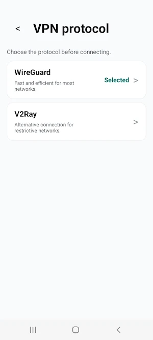 Freedom DVPN Screenshot 2