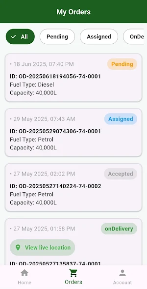 Oil Connect Screenshot 2
