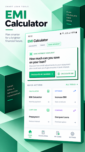EMI Calculator: Loan Tracker Screenshot 3