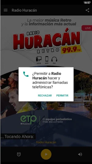 Radio Huracán Screenshot 3