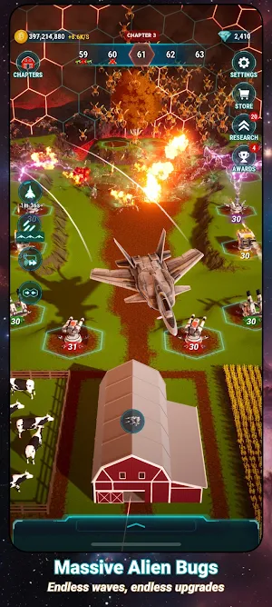 Star Farm: Merge Tower Defense Screenshot 2