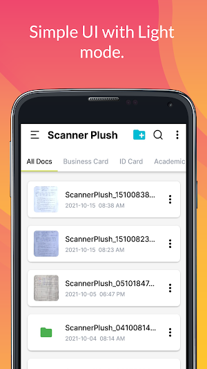 Scanner Plush : Pdf Creater Screenshot 0