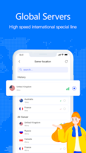 iSharkVPN - Secure & Super Vpn Screenshot 2