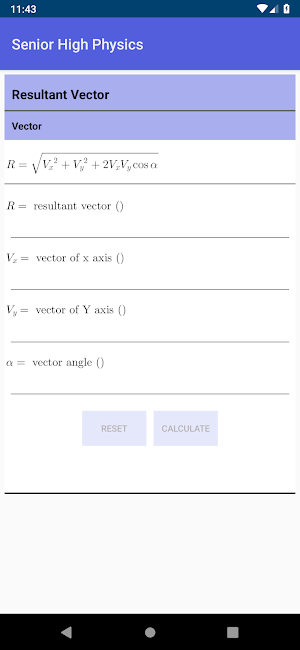 Senior High Physics Screenshot 1