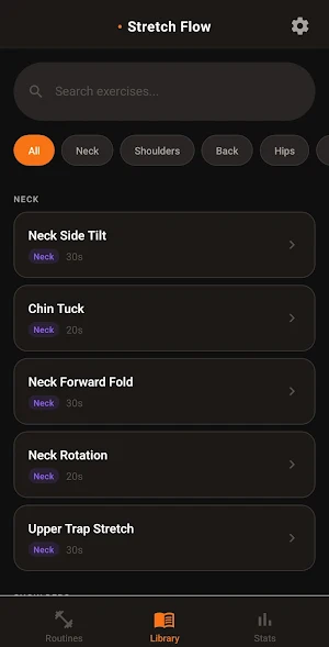 Stretch Flow Screenshot 3