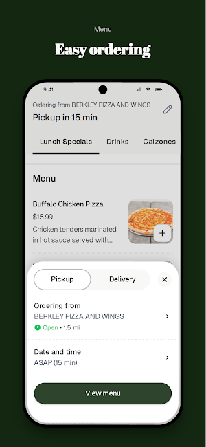BERKLEY PIZZA Screenshot 2