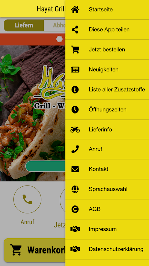 Hayat Grill Wemmestweiler Screenshot 2