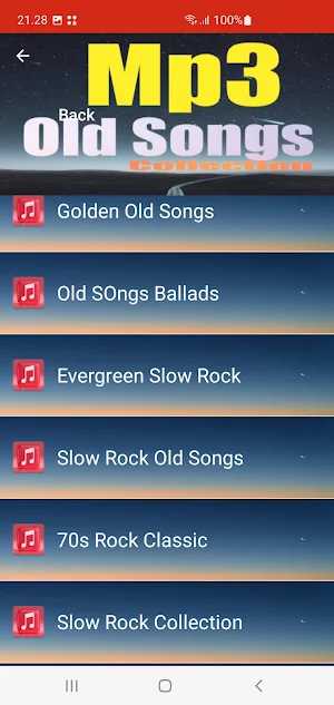 Old Songs Mp3 Screenshot 3