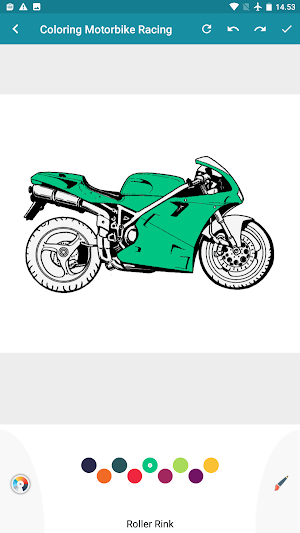 motor racing: coloring Screenshot 0