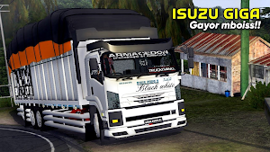 Truck Isuzu Giga Mbois BUSSID Screenshot 0
