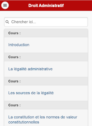 Droit Administratif : Cours Screenshot 0