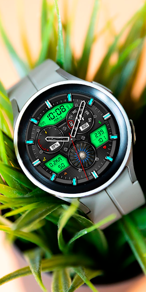 Hybrid CLOUD URX138 Watch face Screenshot 2