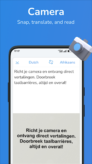 Dutch-Afrikaans translator Screenshot 1