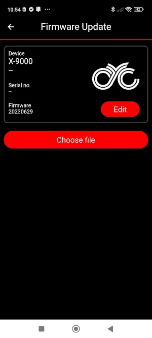 Firmware Update Screenshot 1