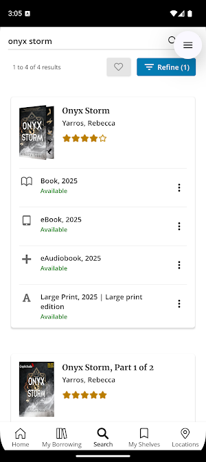Lake County Library Screenshot 3