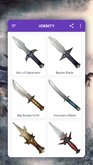 How to draw weapons. Daggers. Step by step lessons Screenshot 3