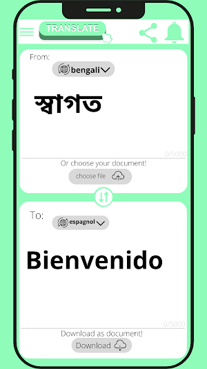 Spanish - Bengali Translator Screenshot 2