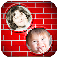 Wall Dual Photo Frames