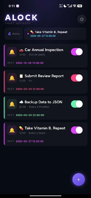 AClock Screenshot 1
