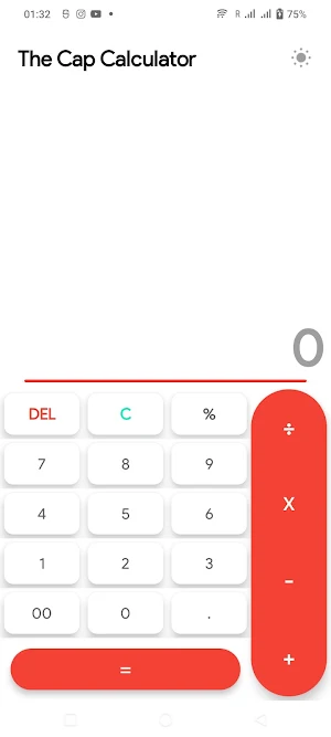 The Cap Calculator Screenshot 0