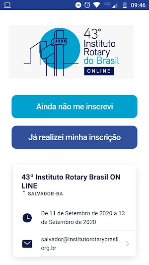 43º Instituto Rotary Brasil Screenshot 0