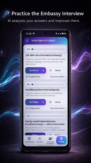 WayGermany: Migration Plan Screenshot 3