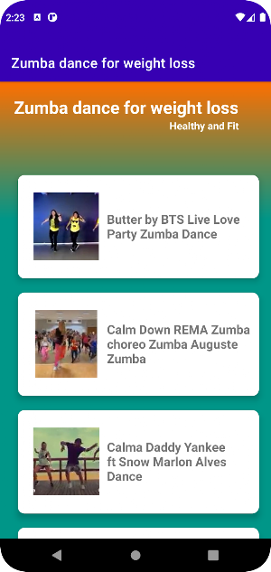 Zumba dance for weight loss Screenshot 0