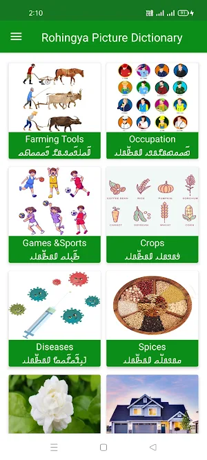 Rohingya Picture Dictionary Screenshot 0