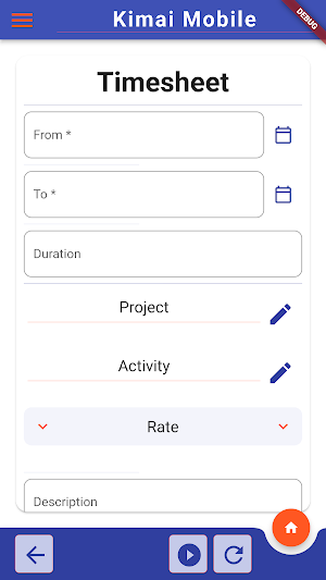 Kimai Mobile Screenshot 3