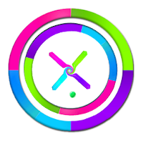 penetrate colored shapes