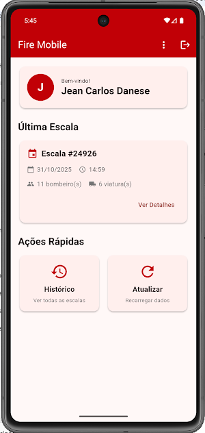 FIRE - Escala de Bombeiros Screenshot 2
