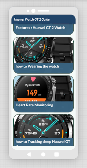 Huawei Watch GT 2 App Guide Screenshot 3