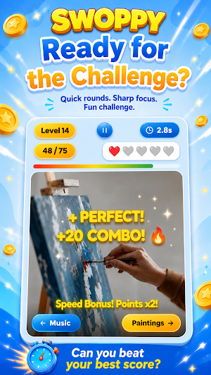 Swoppy: Brain Reflex Game Screenshot 3