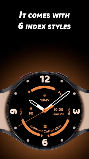 Ultra Analog 2 - Watch face Screenshot 3