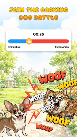 Dog Battle: Bow Wow Barking Screenshot 1