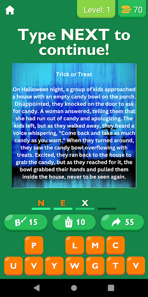 Short Horror Stories App Screenshot 0