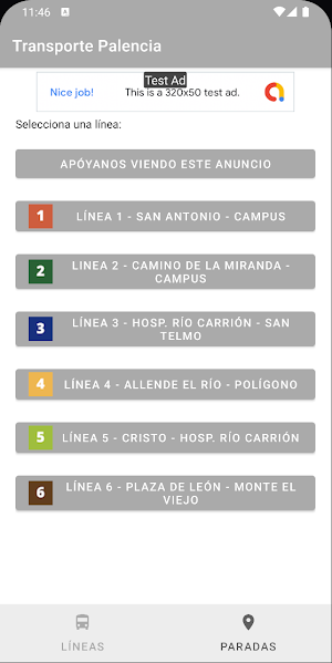 Bus Palencia Screenshot 0