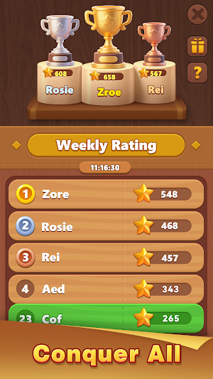 Wood Sort - Color Puzzle Game Screenshot 3