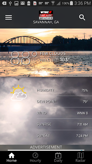WTOC First Alert Radar Screenshot 0