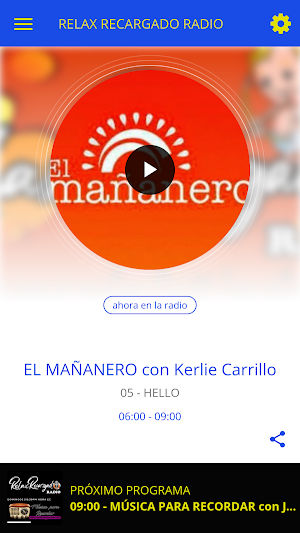 RELAX RECARGADO RADIO Screenshot 0