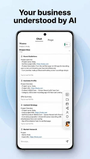Muana AI writer & publisher Screenshot 3