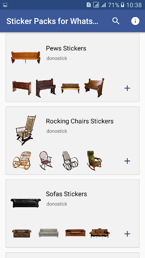 Furniture Stickers for WhatsApp - WAStickerApps Screenshot 2