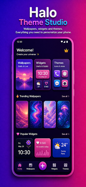 Halo Widgets & Live Wallpaper Screenshot 1
