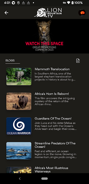 Lion Mountain TV Screenshot 1