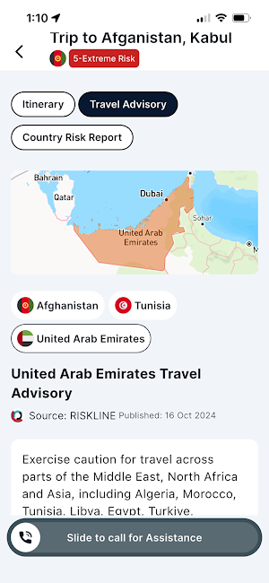 Travel Assist 2.0 Screenshot 2