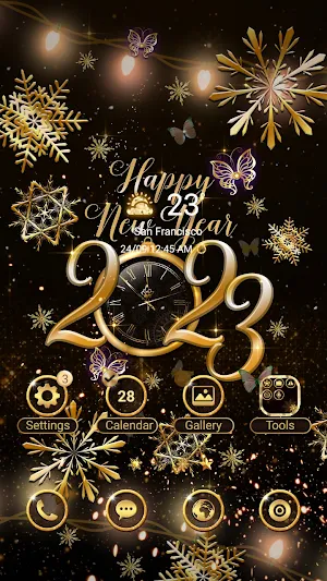 Happy New Year 2023- Wallpaper Screenshot 0