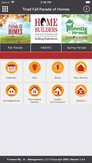 Triad Fall Parade of Homes Screenshot 1