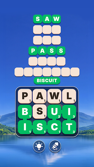 Word Tiles - Relaxing Puzzle Screenshot 2