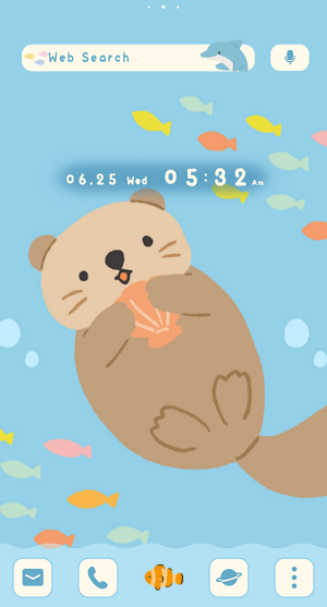 Adorable Aquarium Fun Theme Screenshot 1